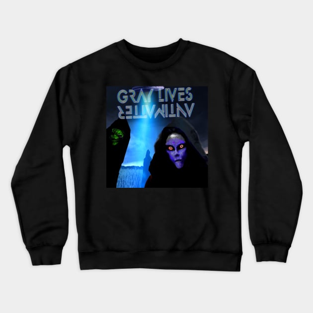 3 Wisemen Bearing Gifts Crewneck Sweatshirt by Erik Morningstar 